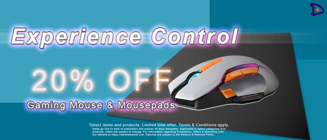 Dante'sMarket - Experience Control | 20% OFF